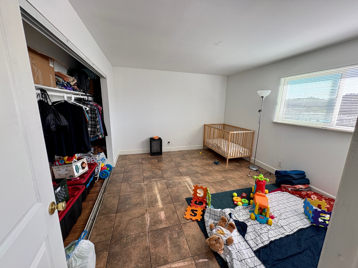 Rotary Sponsored Welcoming Children's Bedroom Before