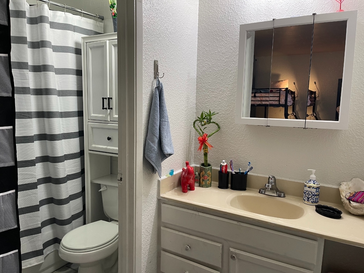 Home 2 bathroom after