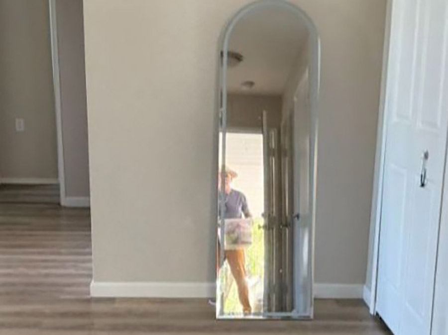 Sponsored Welcoming Entryway Before