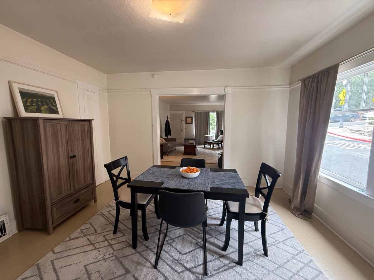 Sponsored welcoming dining room after