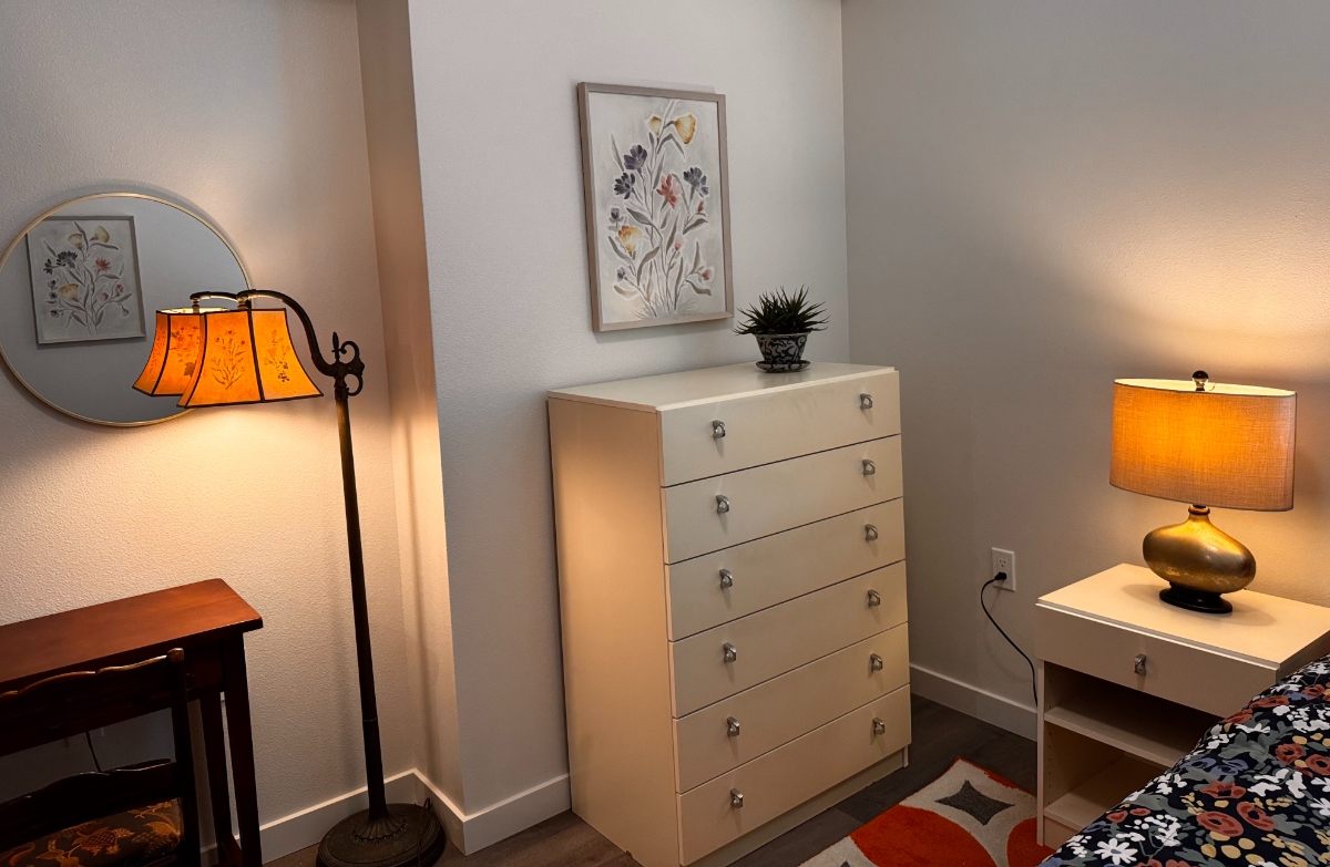 Sponsored bedroom after