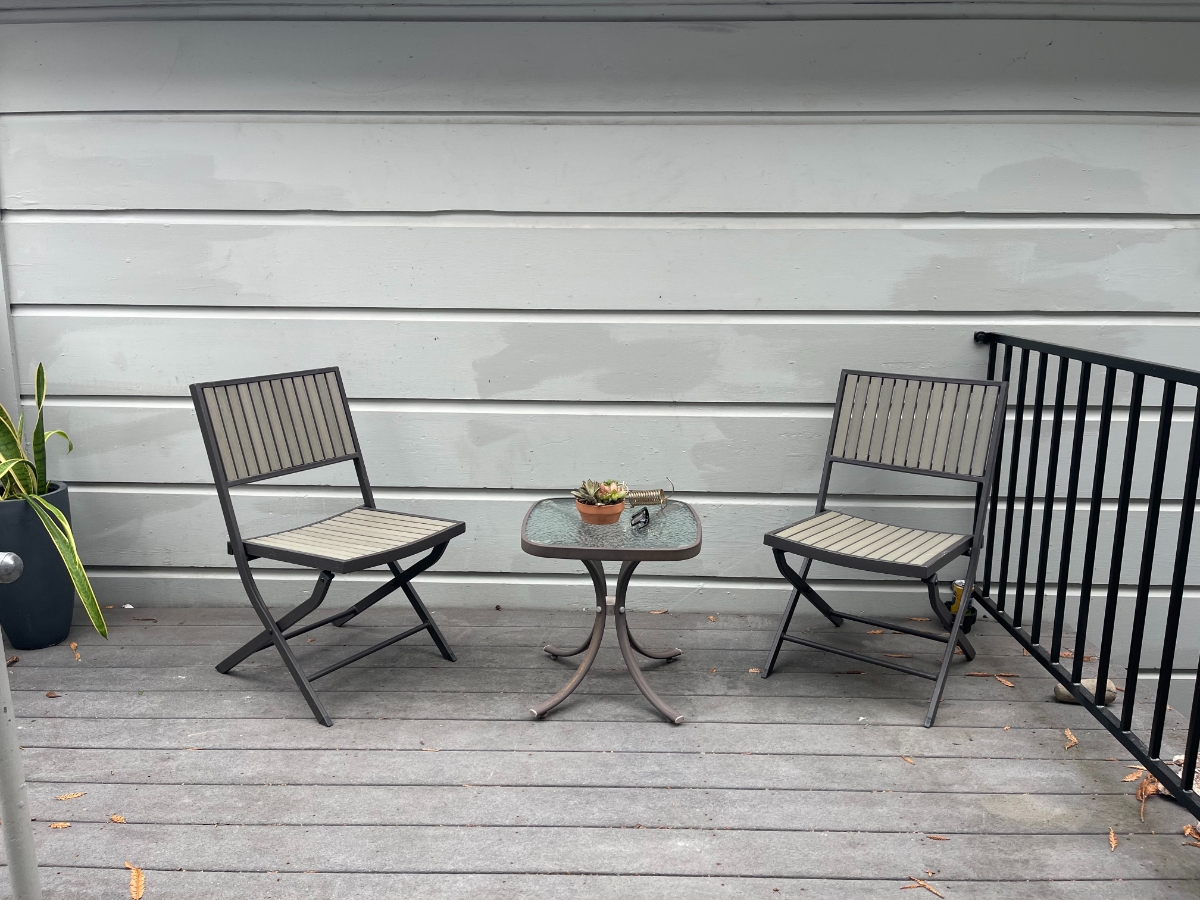 Sponsored welcoming porch after